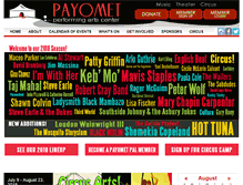 Tablet Screenshot of payomet.org